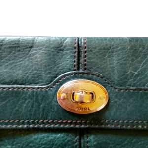 Wristlet Clutch Fossil Brand